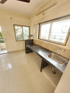 Kitchen Image of 650 Sq.ft 1 BHK Apartment / Flat for rent in New Sangvi Pune for Rs. 16000