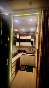 Kitchen Image of 510 Sq.ft 2 BHK Apartment / Flat for rent in Hastsal New Delhi for Rs. 26000