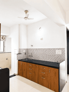 Kitchen Image of 1650 Sq.ft 3.5 BHK Penthouse for sale in Gagan Arena, Undri Pune for Rs. 15500000