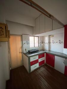 Kitchen Image of 950 Sq.ft 1 BHK Apartment / Flat for rent in Maninagar Ahmedabad for Rs. 15000
