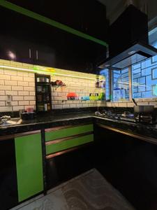 Kitchen Image of 923 Sq.ft 2 BHK Builder Floor for sale in Teghoria Kolkata for Rs. 7000000