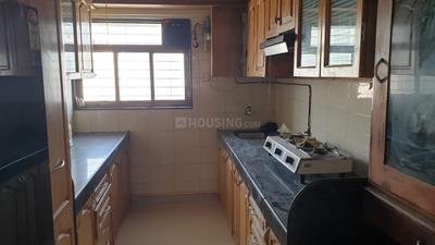 Kitchen Image of 835 Sq.ft 2 BHK Apartment / Flat for rent in KJ Takshashila Apartments, Mulund East Mumbai for Rs. 55000