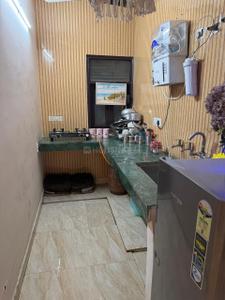 Kitchen Image of 450 Sq.ft 1 BHK Builder Floor for rent in Uttam Nagar New Delhi for Rs. 30000