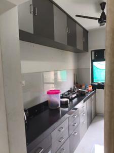 Kitchen Image of 1193 Sq.ft 3 BHK Apartment / Flat for rent in Runwal Gardens, Dombivli East Thane for Rs. 27000