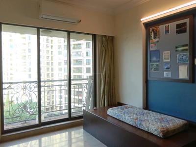 Bedroom Image of 1200 Sq.ft 3 BHK Apartment / Flat for rent in RNA Continental, Chembur Mumbai for Rs. 175000