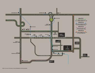 Image of 6939 Sq.ft 5 BHK Apartment / Flat for sale in Ivory County Gold, Sector 115, Noida for Rs. 138780000