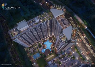 Image of 900 Sq.ft 2 BHK Apartment / Flat for sale in Aveon City, Airoli, Navi Mumbai for Rs. 14500000