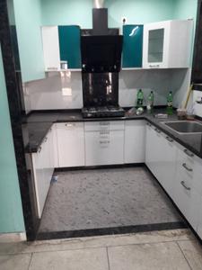 Kitchen Image of 1544 Sq.ft 3 BHK Apartment / Flat for rent in Swaroop Nagar Kanpur for Rs. 17990