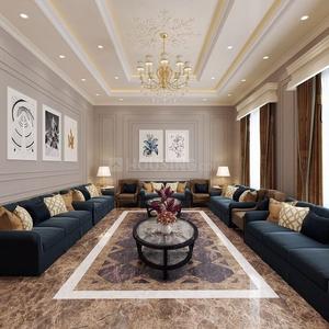 Hall Image of 2887 Sq.ft 3 BHK Apartment / Flat for sale in Kokapet Hyderabad for Rs. 30025006