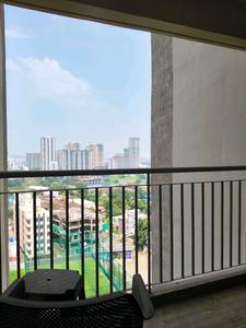 Living Room Image of 806 Sq.ft 2 BHK Apartment / Flat for rent in Mahindra Happinest Tathawade, Tathawade Pune for Rs. 35000
