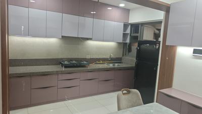 Kitchen Image of 2335 Sq.ft 3 BHK Apartment / Flat for sale in Shivalik Green View, Shantigram Ahmedabad for Rs. 19000000