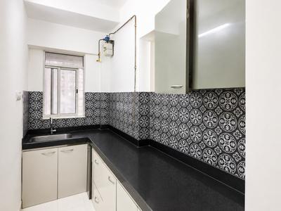 Kitchen Image of 765 Sq.ft 2 BHK Apartment / Flat for rent in Lodha Amara, Kolshet Thane for Rs. 39500