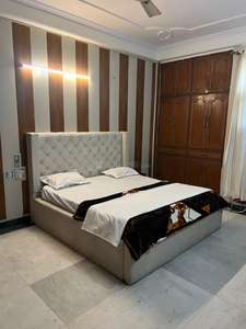 Bedroom Image of 550 Sq.ft 1 RK Builder Floor for rent in MSX Group Alpha Homes, Alpha I Greater Noida Greater Noida for Rs. 12500