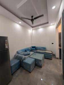 Bedroom Image of 500 Sq.ft 1 BHK Builder Floor for rent in Ashok Nagar New Delhi for Rs. 23000