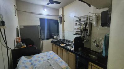Kitchen Image of 550 Sq.ft 1 BHK Apartment / Flat for rent in Vijay Park, Kasarvadavali Thane for Rs. 20000