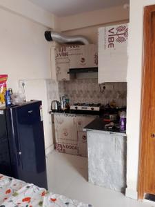 Kitchen Image of 400 Sq.ft 1 RK Builder Floor for rent in Sector 63 A Noida for Rs. 16000