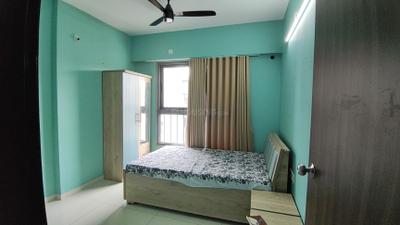 Bedroom Image of 1500 Sq.ft 3 BHK Apartment / Flat for rent in Adani Amogha, Shantigram Ahmedabad for Rs. 45000