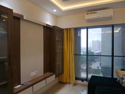 Living Room Image of 660 Sq.ft 1 BHK Apartment / Flat for rent in P Square Ganga Avenue, Mazgaon Mumbai for Rs. 50000