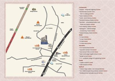 Image of 560 Sq.ft 1 BHK Apartment / Flat for sale in Vastu Sanctity, Dombivli East, Thane for Rs. 3800000