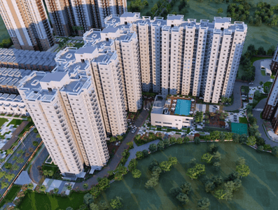 Image of 1280 Sq.ft 3 BHK Apartment / Flat for sale in Shriram 122 West, Porur, Chennai for Rs. 8179200