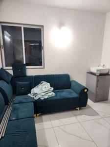 Hall Image of 1050 Sq.ft 2.5 BHK Apartment / Flat for rent in Samvedna 3, Vaishali Nagar Rajkot for Rs. 21000