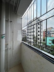 Balcony Image of 600 Sq.ft 1 BHK Apartment / Flat for rent in Mahadevapura Bengaluru for Rs. 29000