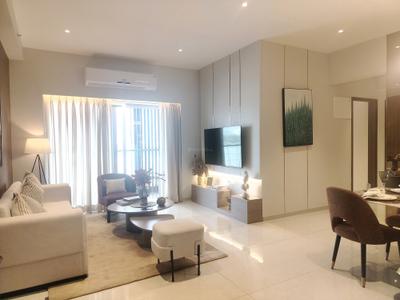 Living Room Image of 1300 Sq.ft 2 BHK Apartment / Flat for sale in Godrej Ivara, Chokhi Dhani Pune for Rs. 16700000