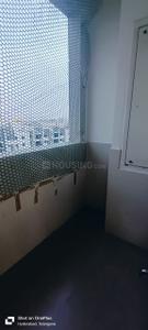 Balcony Image of 1750 Sq.ft 3 BHK Apartment / Flat for rent in Sri Aditya Wiiz Lagoon, Pragathi Nagar Hyderabad for Rs. 34000