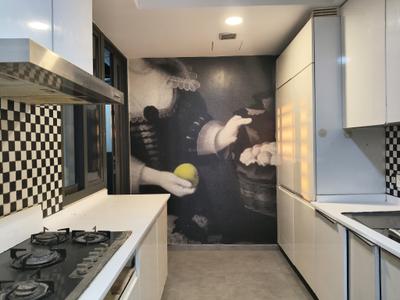 Kitchen Image of 1250 Sq.ft 3 BHK Apartment / Flat for sale in Indiabulls Blu Tower A, Worli Mumbai for Rs. 110000000