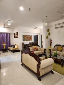 Bedroom Image of 2510 Sq.ft 3.5 BHK Apartment / Flat for rent in Adani Water Lily Ph 4 Towers C5 C6 C11 C12, Shantigram Ahmedabad for Rs. 81000