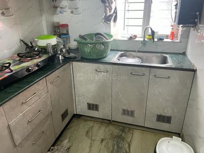 Kitchen Image of 1400 Sq.ft 3 BHK Apartment / Flat for sale in Purbalok Kolkata for Rs. 9000000