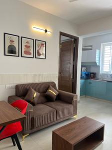 Hall Image of 750 Sq.ft 1 BHK Apartment / Flat for rent in Nagavara Bengaluru for Rs. 32000