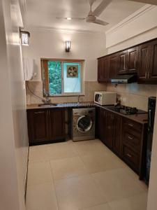 Kitchen Image of 1100 Sq.ft 2 BHK Apartment / Flat for rent in Siolim Goa for Rs. 55000