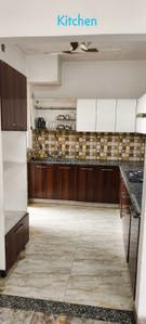 Kitchen Image of 1955 Sq.ft 3 BHK Apartment / Flat for rent in Nandini Metro Suites Bliss, Vaishali Ghaziabad for Rs. 50000
