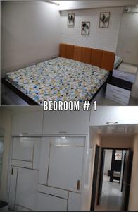 Bedroom Image of 1500 Sq.ft 3 BHK Apartment / Flat for rent in Adani Amogha, Shantigram Ahmedabad for Rs. 50000