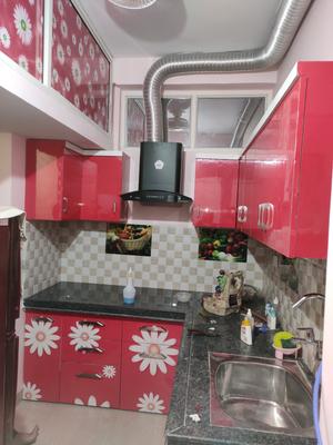 Kitchen Image of 700 Sq.ft 1 BHK Apartment / Flat for sale in Rajendra Nagar Indore for Rs. 2700000