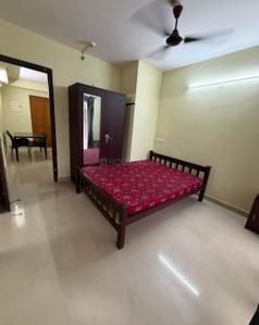 Bedroom Image of 1540 Sq.ft 3 BHK Apartment / Flat for rent in Shwas Magic Lilly, Aduvathuruthu Aluva for Rs. 17000