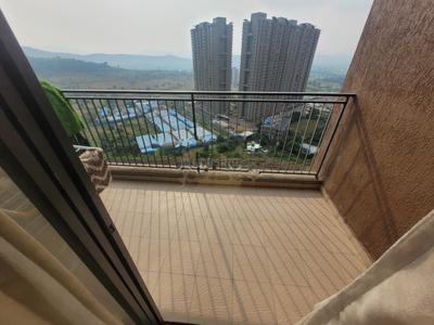 Balcony Image of 1006 Sq.ft 2 BHK Apartment / Flat for rent in Shapoorji Vanaha, Bavdhan Pune for Rs. 23005