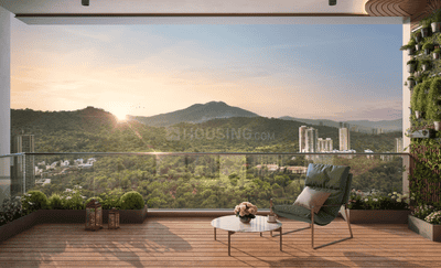 Image of 1168 Sq.ft 2 BHK Apartment / Flat for sale in Purva Panorama, Thane West, Thane for Rs. 13800000