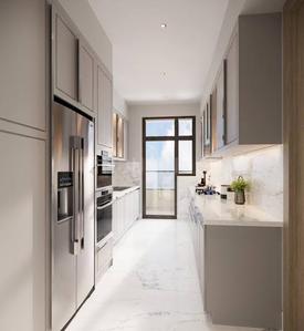 Kitchen Image of 2445 Sq.ft 4.5 BHK Builder Floor for sale in DLF The Grove, DLF Phase 5 Gurgaon for Rs. 66000000