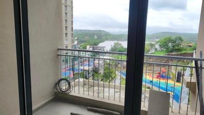 Balcony Image of 1200 Sq.ft 3 BHK Apartment / Flat for rent in Sankla Sommet, Bhugaon Pune for Rs. 27000