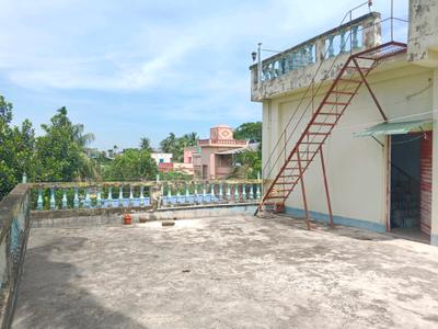 Terrace Image of 900 Sq.ft 2 BHK Builder Floor for rent in Thakurpukur Kolkata for Rs. 15000