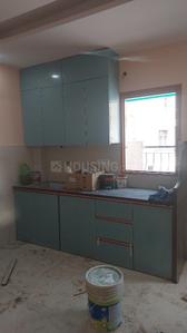 Kitchen Image of 350 Sq.ft 1 BHK Builder Floor for rent in Pochanpur Colony New Delhi for Rs. 15000