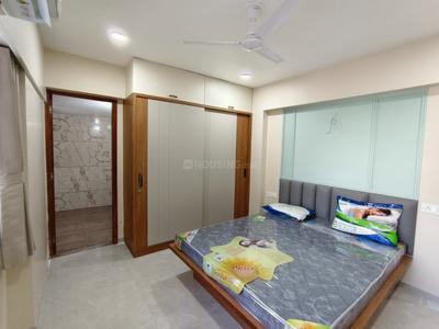 Bedroom Image of 2400 Sq.ft 3 BHK Apartment / Flat for rent in Royal Revanta 3, Kudasan Gandhinagar for Rs. 45000