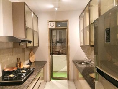 Kitchen Image of 449 Sq.ft 1 BHK Apartment / Flat for sale in West Center Meridian Court, Kandivali West Mumbai for Rs. 8100000