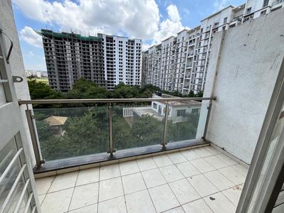 Balcony Image of 560 Sq.ft 1 BHK Apartment / Flat for rent in Gagan Micasaa, Wagholi Pune for Rs. 16000
