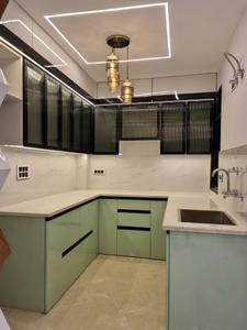 Kitchen Image of 600 Sq.ft 3 BHK Apartment / Flat for sale in Nawada New Delhi for Rs. 6000000