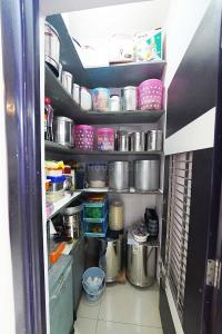 Kitchen Image of 1593 Sq.ft 3 BHK Apartment / Flat for sale in Chandlodia Ahmedabad for Rs. 8600000