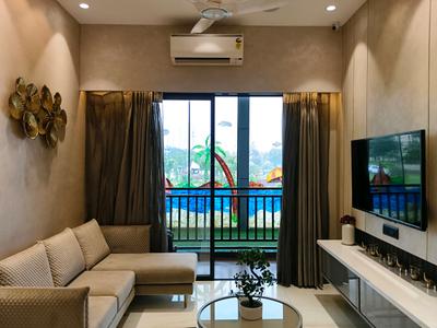 Living Room Image of 800 Sq.ft 2 BHK Apartment / Flat for sale in Venus Skky City by Venus Nirvana LLP, Sandap Gaon Thane for Rs. 5600000