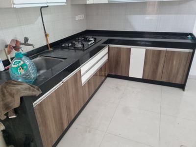 Kitchen Image of 1300 Sq.ft 3 BHK Apartment / Flat for rent in Nyati Enchante, Wadgaon Sheri Pune for Rs. 48000